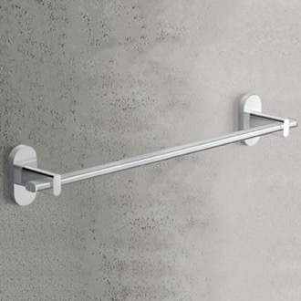 Towel Bar Towel Rail, 18 Inch, Polished Chrome, Rounded Gedy 5321-45-13